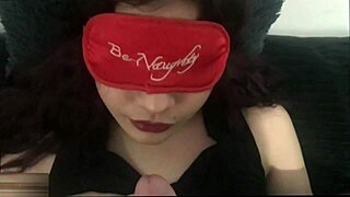 Stepsister Gets Blindfolded for the Best Fuck of Her Life with Creampie