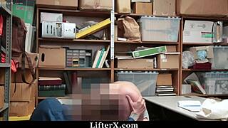 yo, that office thief got caught ripping clothes! 😏