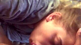 amateur black girl sucks big cock