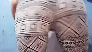 Latina Teen 18+ Lesbian Stepsister Touches Tits And Ass In Amateur Video