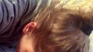 amateur black girl sucks big cock