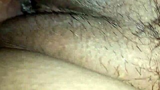 my wife's tight hairy pussy gets fucked in fetish play