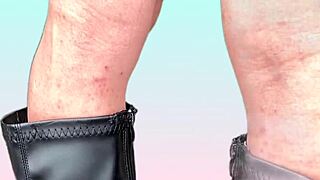 Secretgakuen teases with miniskirt masturbation in bath