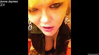 Jenna Jaymes Plays To The Camera In Shorts