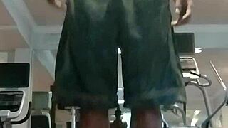 Homemade fun with cute roommate