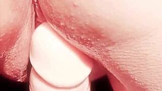 Why is this mature woman just teasing with her big pussy?