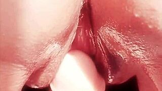 Why is this mature woman just teasing with her big pussy?