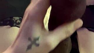 Big cock strap on tease