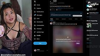 Emotional Live Reaction To Meru The Succubus - Exotiqfox Solo Masturbation
