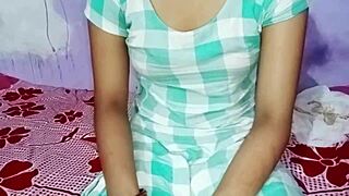 Cute Indian Bhabhi Fucks in Stockings in Front of Sister