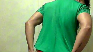 mexican footballer jerks off in the gym bathroom