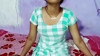 Cute Indian Bhabhi Fucks in Stockings in Front of Sister