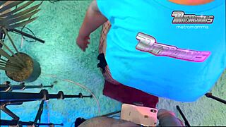 in the bedroom this massive bbc gags and deepthroats a curvy dominican bbw from the bronx during her intense casting interview