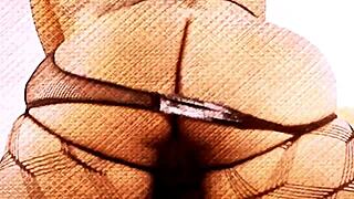 Intense big booty whores masturbating with wet pussies and ripped clothes