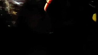 I bent over in the car for deepthroat blowjob from friend during ride.