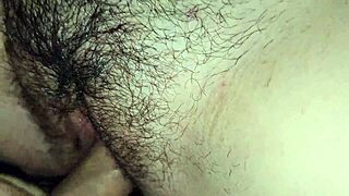 Wet Hairy Pussy Of Young Stepdaughter Easily Fucked