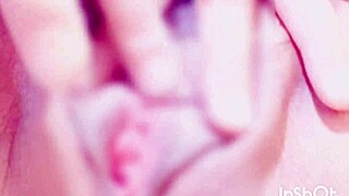 Clit Playing Masturbation Session