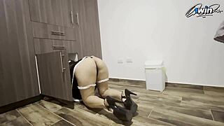 i found a dildo and rode it on my big mexican ass