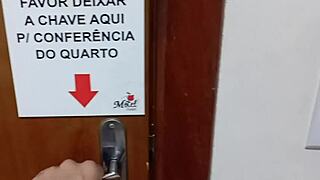 Brazilian Babe Flashes Big Ass In Dress And Fishnets For Public Blowjob