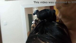 Brazilian Babe Flashes Big Ass In Dress And Fishnets For Public Blowjob