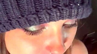 Skater Chick's Cum Surprise