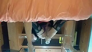 travesti latina thrusts toy deep in ass 😏