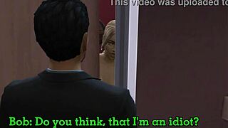 Wife cheats with husband's coworker in double trouble session, but who gets caught in the act next