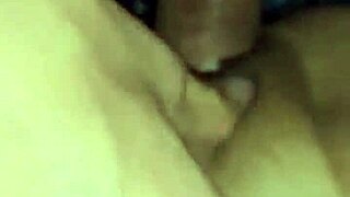 Delicate skinny teen gives body in intense action