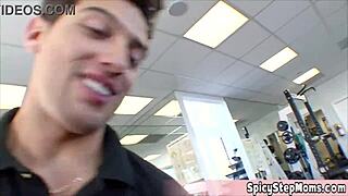 golddigger wife wants to be more flexible the gy instrucor knows a special exercise just for this