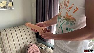 Babysitter Why Is There a Vibrator in Your Bag - Rough Pool Sex with Cum on Face 😏