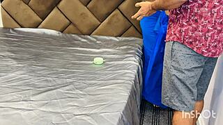 In Mumbai, the bank manager's wife invited me home for intense action with dirty talk and orgasms