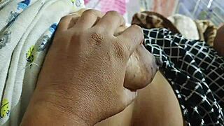 Desi housewife enjoys sex with big ass and tits