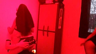 Horny Latinas dance erotically for effeminate man, almost leading to sex with both!