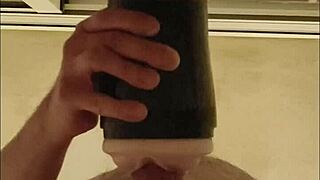 i fucked my fleshlight in doggystyle until i trembled from orgasm