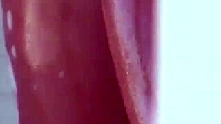 blonde teen flashes in public