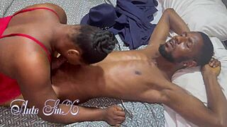 She Makes Me So Hard, Then Squirts Passionately in the Bedroom