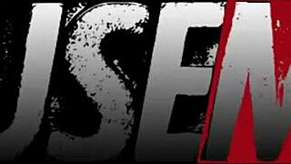 Naughty hairy tattooed stud in hardcore bdsm