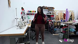 I pay cute Lara for lessons, then fuck her bent over well and rich