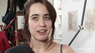 Effie Enjoys Solo Relaxation with Gentle Touch