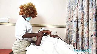 Redhead Milf Doctor Seduces Patient with Fucking and Riding in Reality Scene