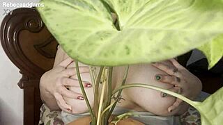 big natural tit wiggle from tall latina couple