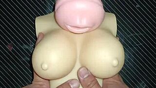 trio kissy y dolly blowjob anal sex ass to mouth cum on tits