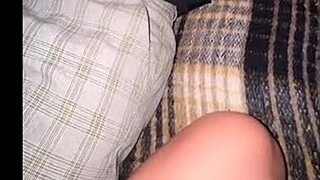 madrastra mexicana chichona fuckin her hijastro while he's watchin tv. she was so horny.