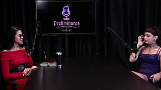 Best Moments of Annie Clementine with Bia Hot in Humiliating Handjob!