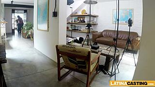 latina asshole winks while taking deep dick