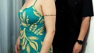 a store dressing room is used by a perverted couple