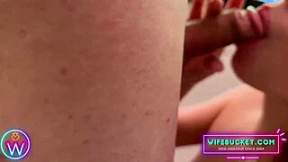 amateur milf wife fucked and fed cum in kitchen by husband