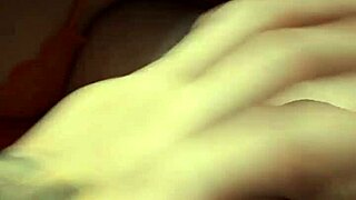 horny asian wife sucks huge cock at home