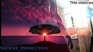 Raw Homemade Scene with Fat Chubby Ebony BBW Wife in Costumes, Her Curvy Ass on Display