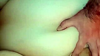 Shaved pornstar orgasms with giant tits creampie!